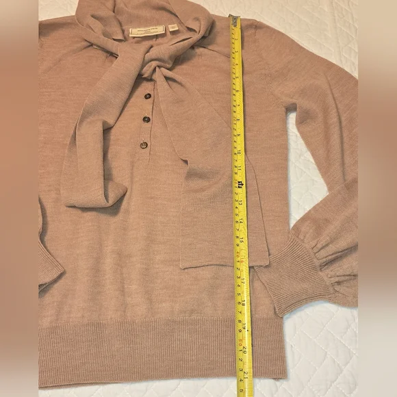 Anthropologie Moulinette Soeurs Rhineback Sweater Women's Size XXS - Picture 6 of 12